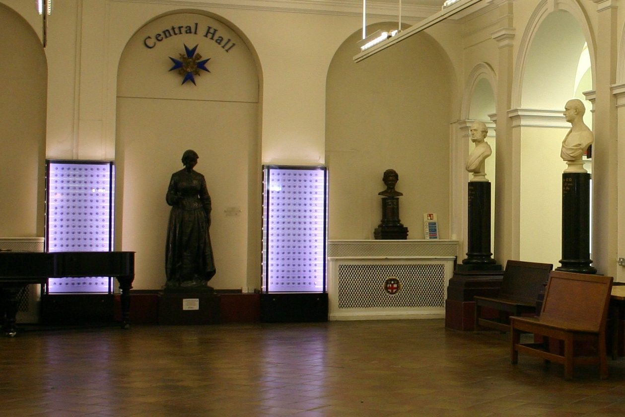 The Nigtingale Badges, St Thomas', London - 01.JPG